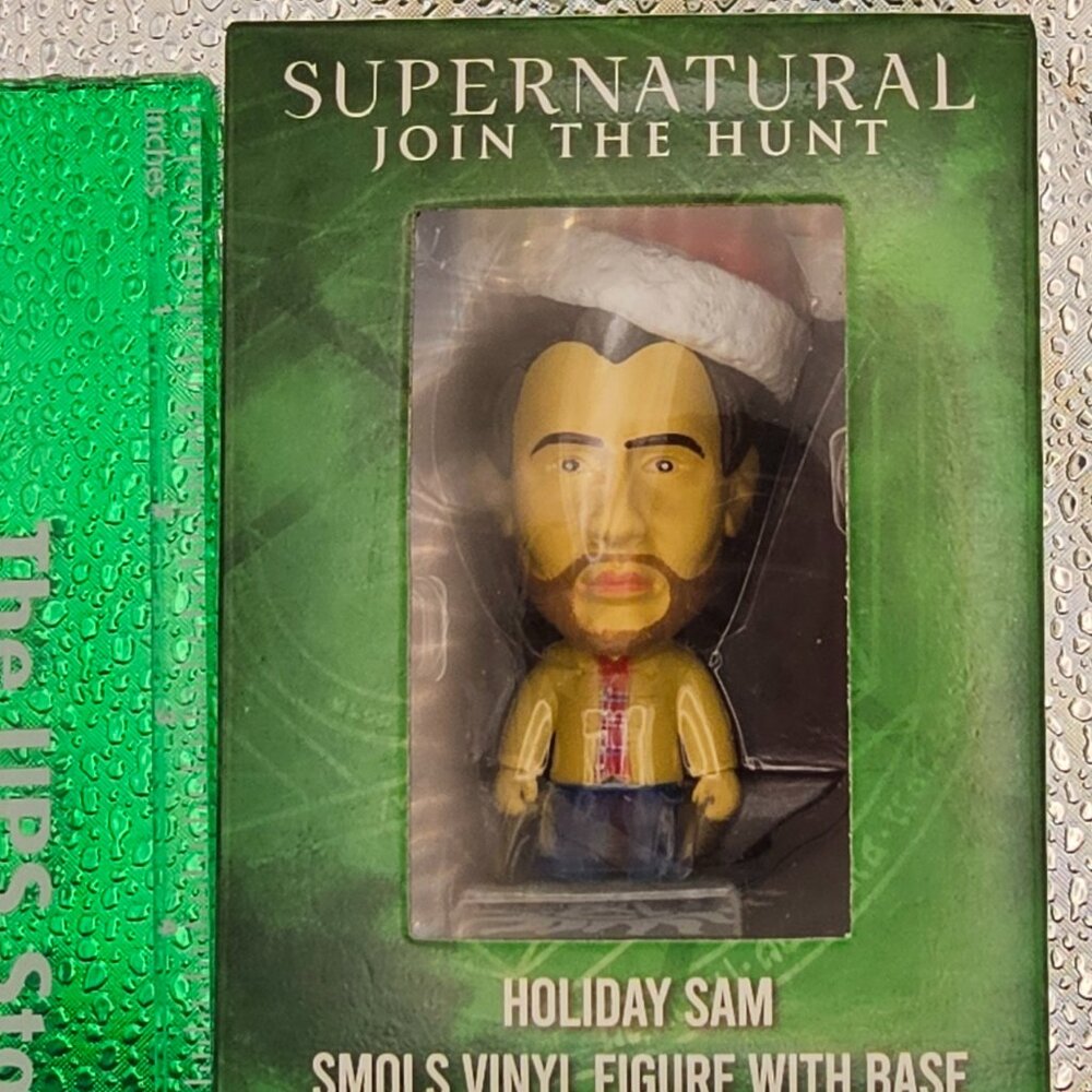 Supernatural Holiday Sam Vinyl Figure with Base - Smols by Culturefly - 3"